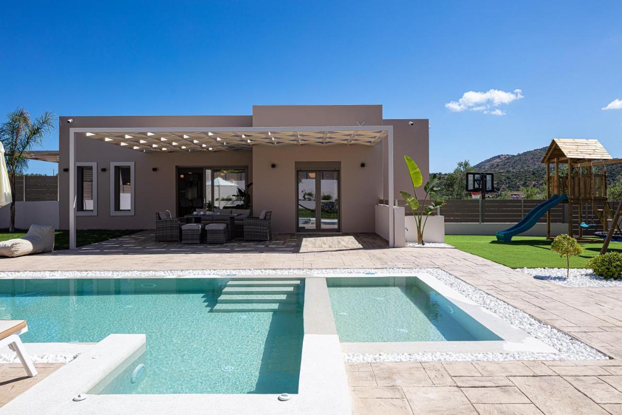 Koin Villa Sunrise, With Heated Pool & Whirlpool Perama  Экстерьер фото