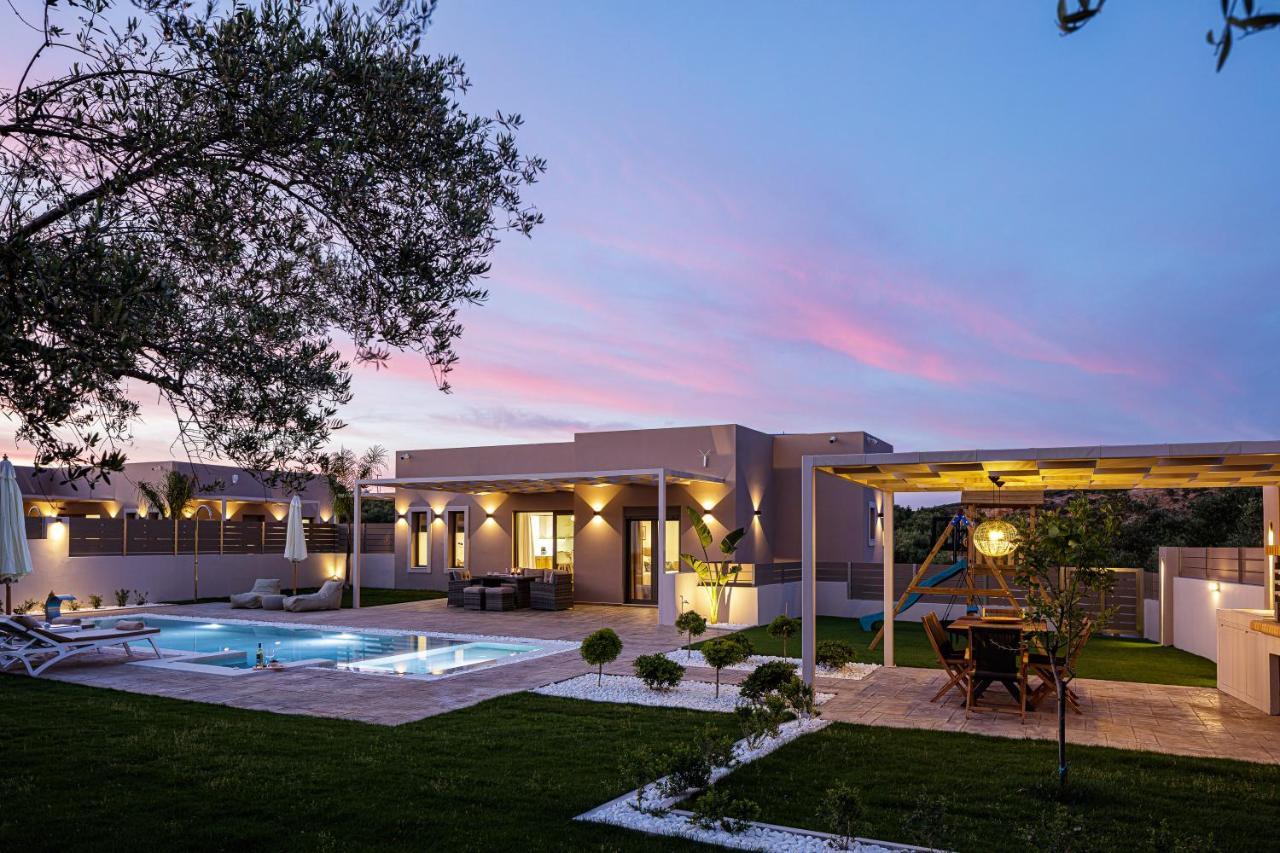 Koin Villa Sunrise, With Heated Pool & Whirlpool Perama  Экстерьер фото